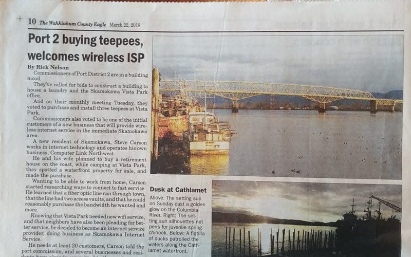 District #2 First Customer